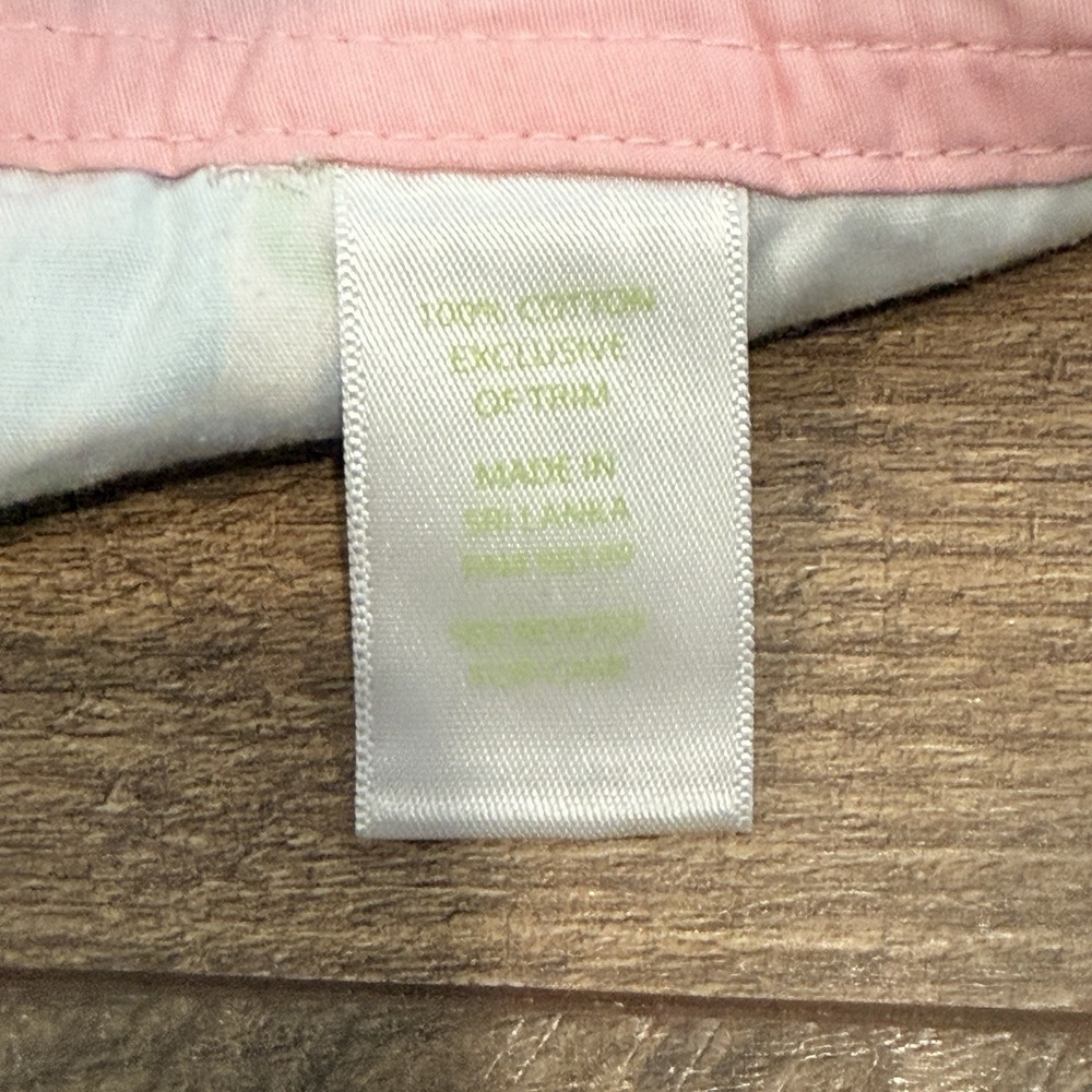 Lilly Pulitzer Buttercup Pastel Floral Scalloped Hem Shorts Spring Fling Sz 8 - Picture 4 of 5